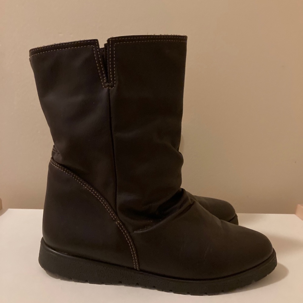 La Canadienne | Brown Slouch Boots